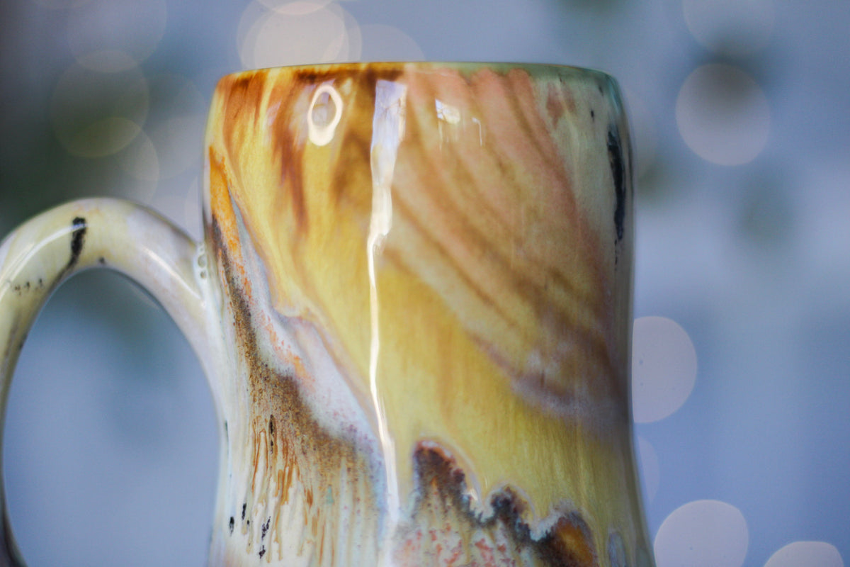 07-B Soft Earth Series PROTOTYPE Gourd Mug, 18 oz.
