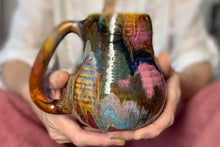Load image into Gallery viewer, 06-D Rainbow EXPERIMENT Textured Crock Mug, 21 oz.