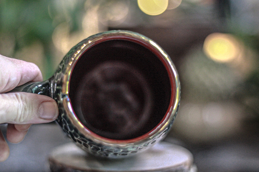 08-D PROTOTYPE Notched Textured Mug, 21 oz.