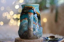 Load image into Gallery viewer, 06-A Green Mountain Barely Flared Textured Divot Mug - TOP SHELF, 20 oz.