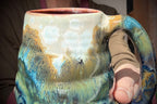 08-D Green Mountain Variation Textured Mug, 16 oz.