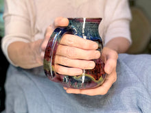 Load image into Gallery viewer, 09-C Cosmic Rainbow Grotto Cuddle Mug, 22 oz.