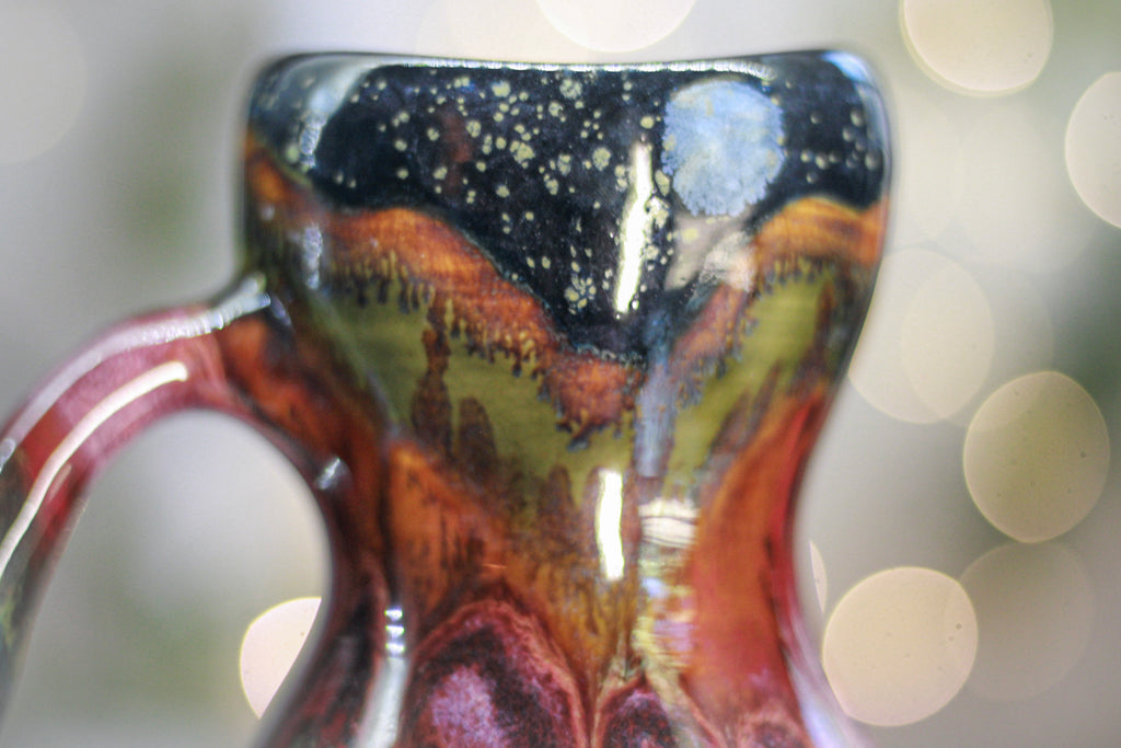 07-B Green Mountain Midnight Variation Gourd Mug - MISFIT-ODDBALL, 23 oz - 10% off