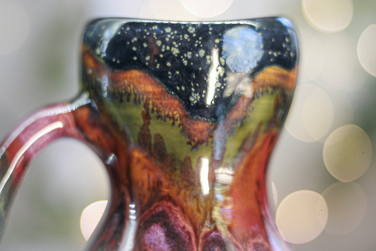 07-B Green Mountain Midnight Variation Gourd Mug - MISFIT-ODDBALL, 23 oz - 10% off