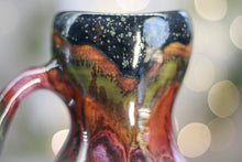Load image into Gallery viewer, 07-B Green Mountain Midnight Variation Gourd Mug - MISFIT-ODDBALL, 23 oz - 10% off