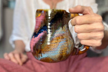 Load image into Gallery viewer, 06-D Rainbow EXPERIMENT Textured Crock Mug, 21 oz.