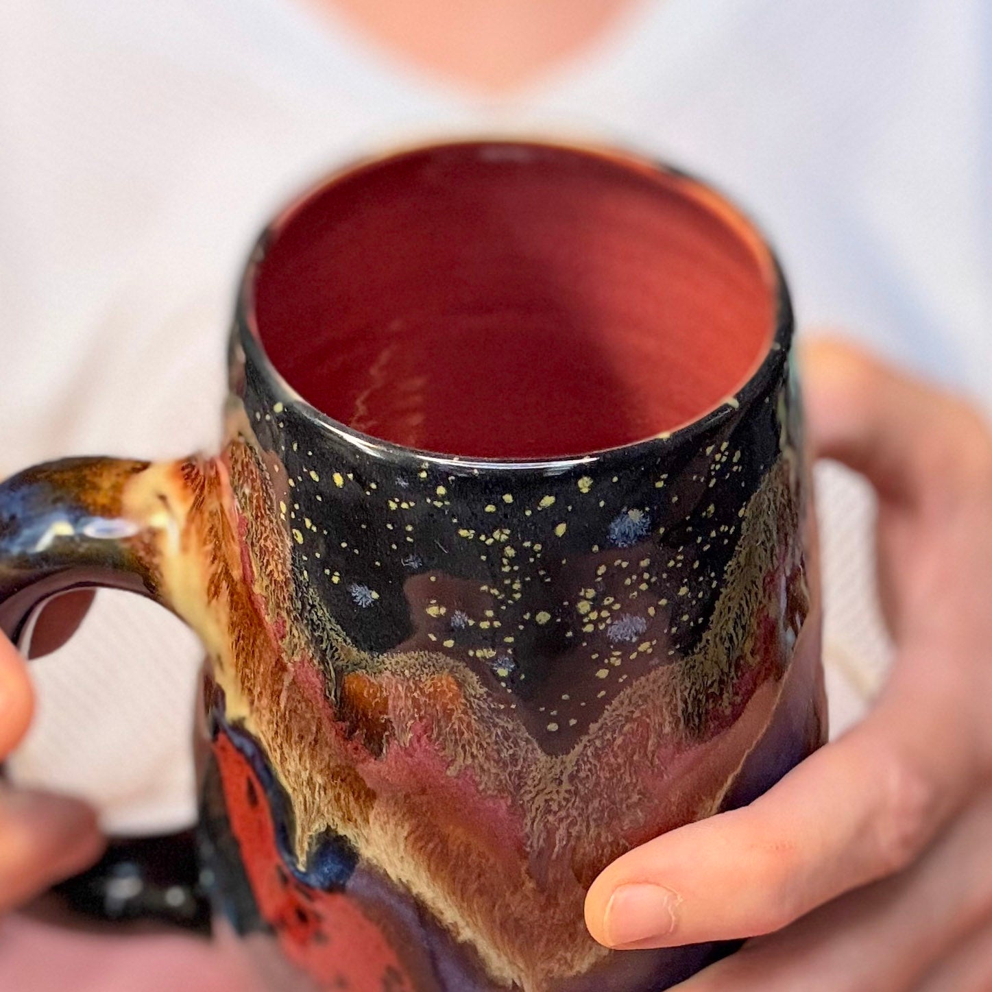 08-B Starry Night Simple Mug, 30 oz.