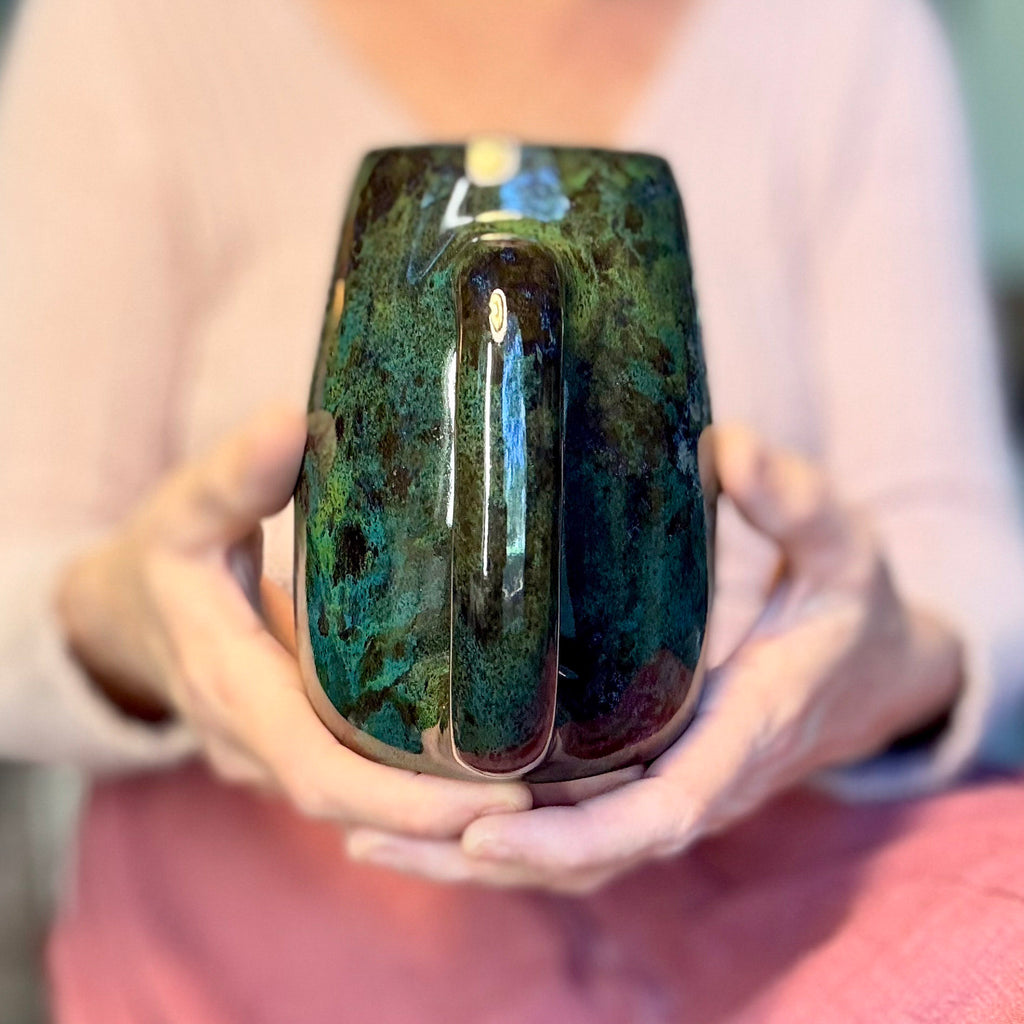 08-B Mossy Agate Mug, 25 oz.