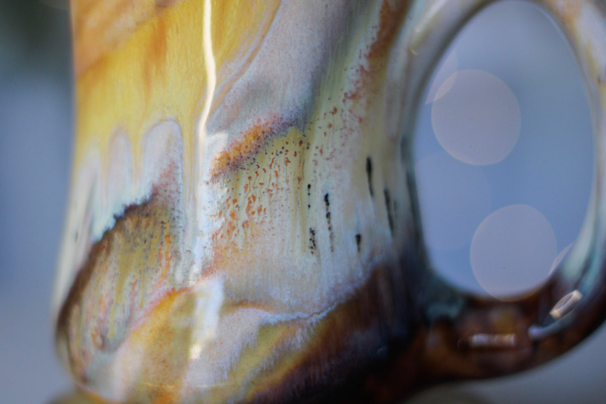 07-B Soft Earth Series PROTOTYPE Gourd Mug, 18 oz.