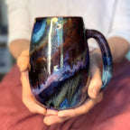 09-D Dark Rainbow Grotto Mug, 24 oz.