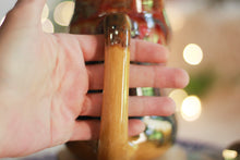 Load image into Gallery viewer, 07-C Amber 'FLOW' Gourd Mug Variation  - MISFIT, 18 oz. - 25% off