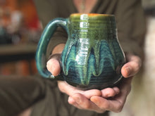 Load image into Gallery viewer, 09-F Deep Teal PROTOTYPE Textured Mug, 17 oz.