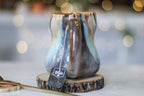 11-B Soft Earth Series PROTOTYPE Petite Notched Gourd Mug - MISFIT, 12 oz. - 30% off