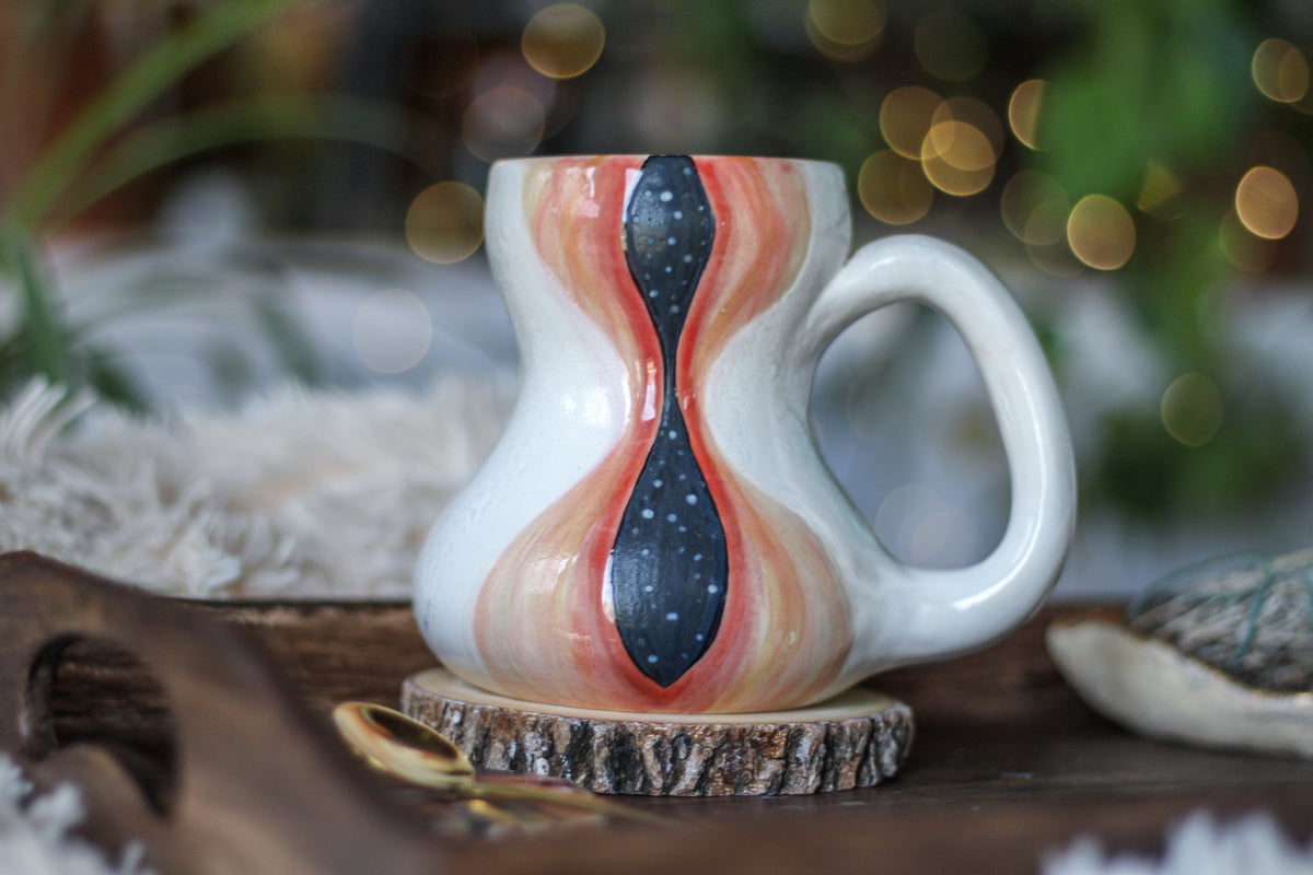 13-B Yoni Gourd Mug, 16 oz.