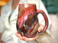 03-E Earthy Mauve 'FLOW' PROTOTYPE  Mug, 22 oz.