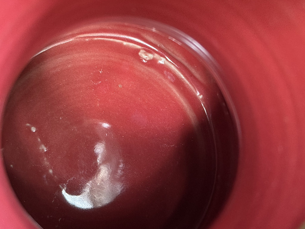 03-B Amber 'FLOW' Variation PROTOTYPE Gourd Mug - TOP SHELF MISFIT, 20 oz.