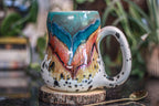 01-B Desert Rainbow Gourd Mug - TOP SHELF, 20 oz.
