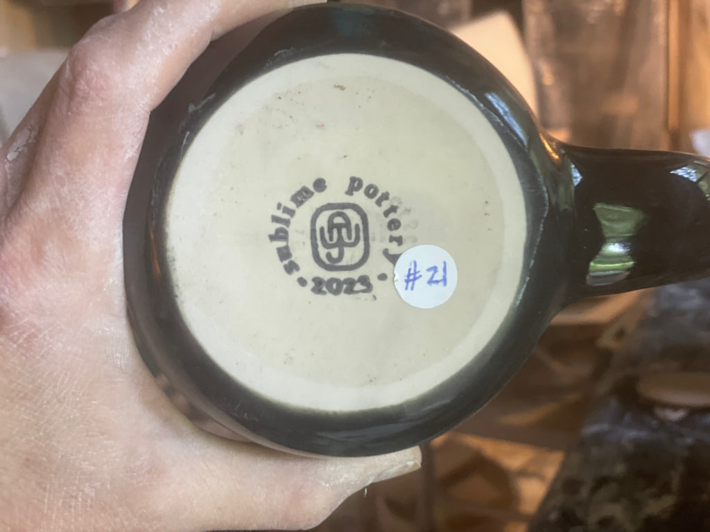 21-A Rainbow Stellar Mug, 23 oz.