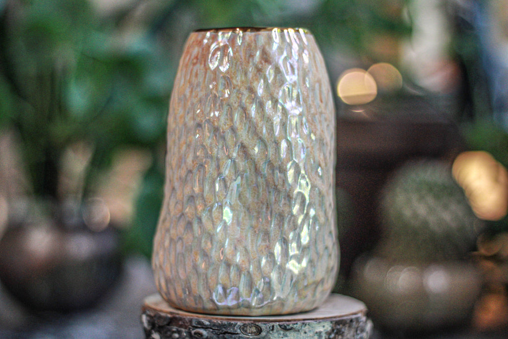 05-D PROTOTYPE Textured Divot Bedside Pitcher, 21 oz.