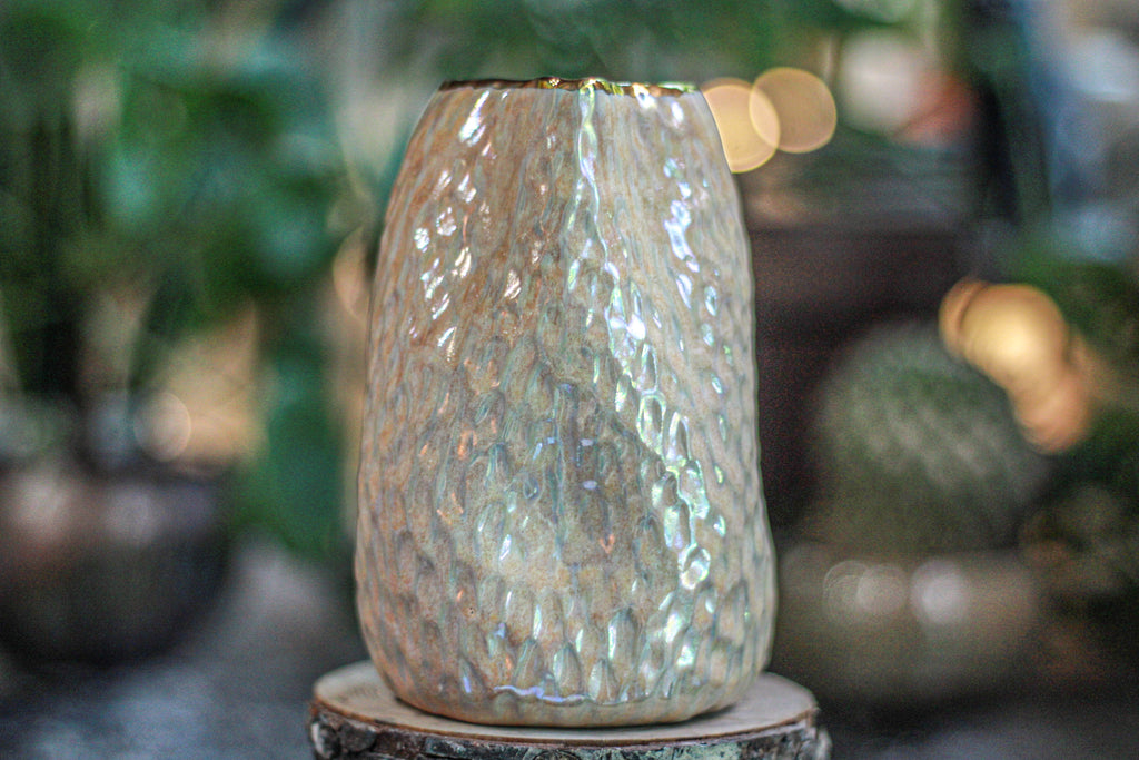 05-D PROTOTYPE Textured Divot Bedside Pitcher, 21 oz.