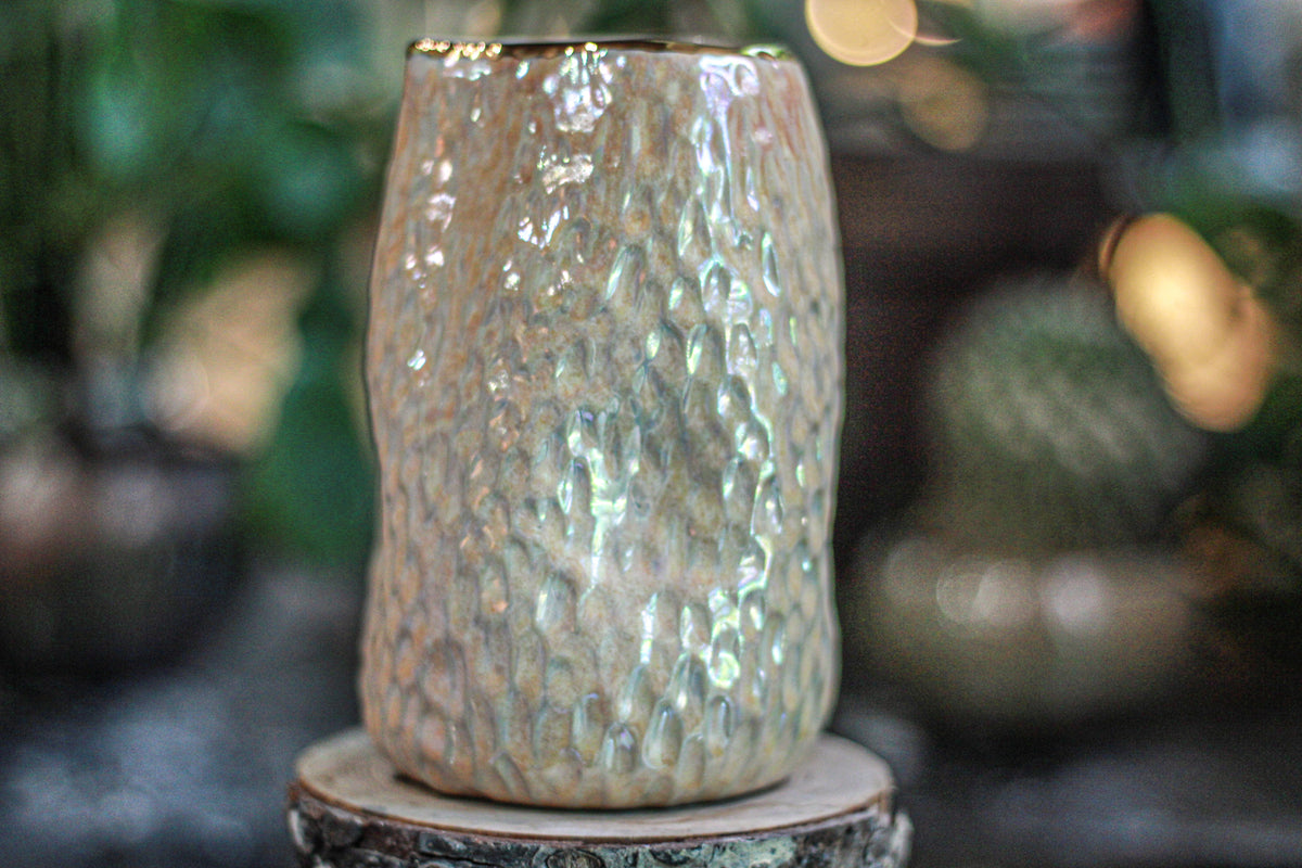 05-D PROTOTYPE Textured Divot Bedside Pitcher, 21 oz.
