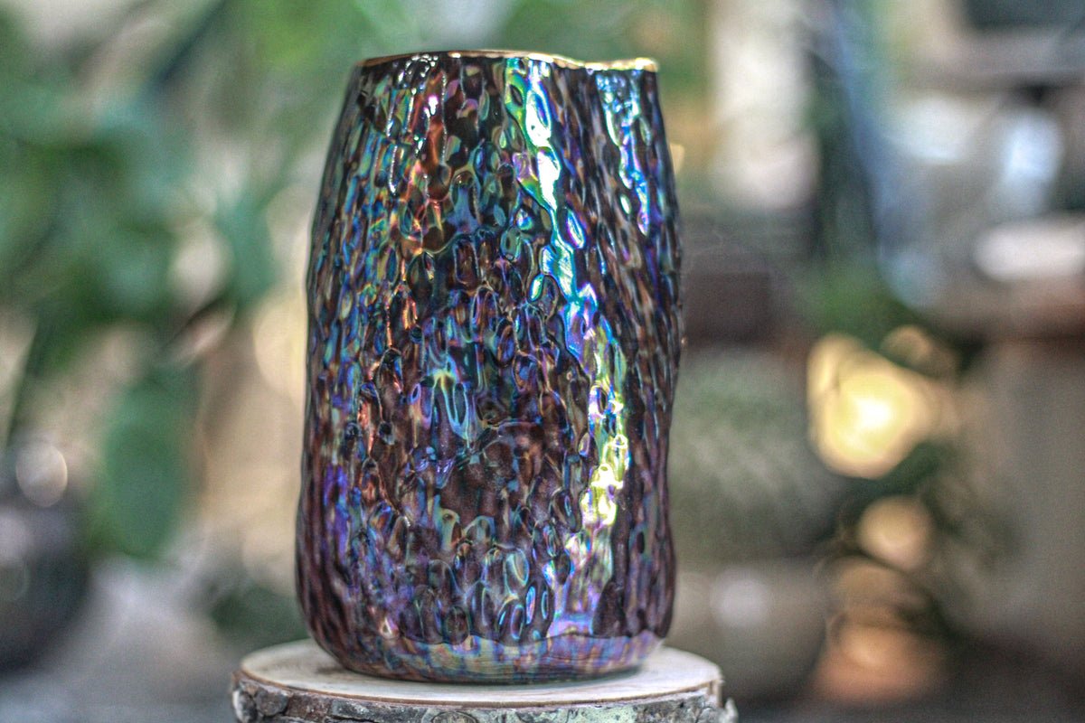 06-D PROTOTYPE Textured Divot Bedside Pitcher - MINOR MISFIT, 20 oz. - 10% off