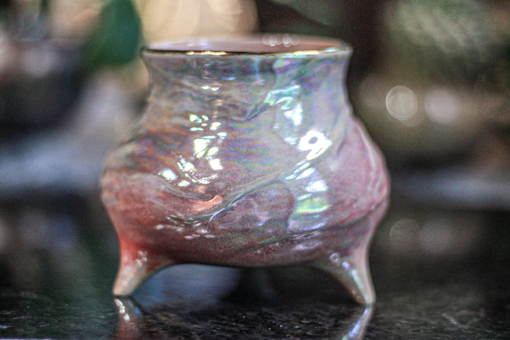 04-D 'Glenda' PROTOTYPE Textured Cauldron, 20 oz.