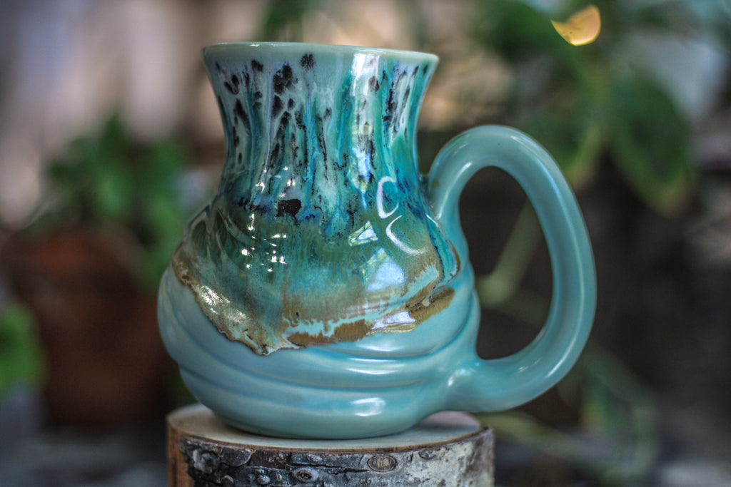 01-B Champlain Falls Flared Textured Mug - TOP SHELF, 22 oz.