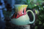 01-C Rainbow Serpent Flared Fat-Bottomed Mug, 26 oz.