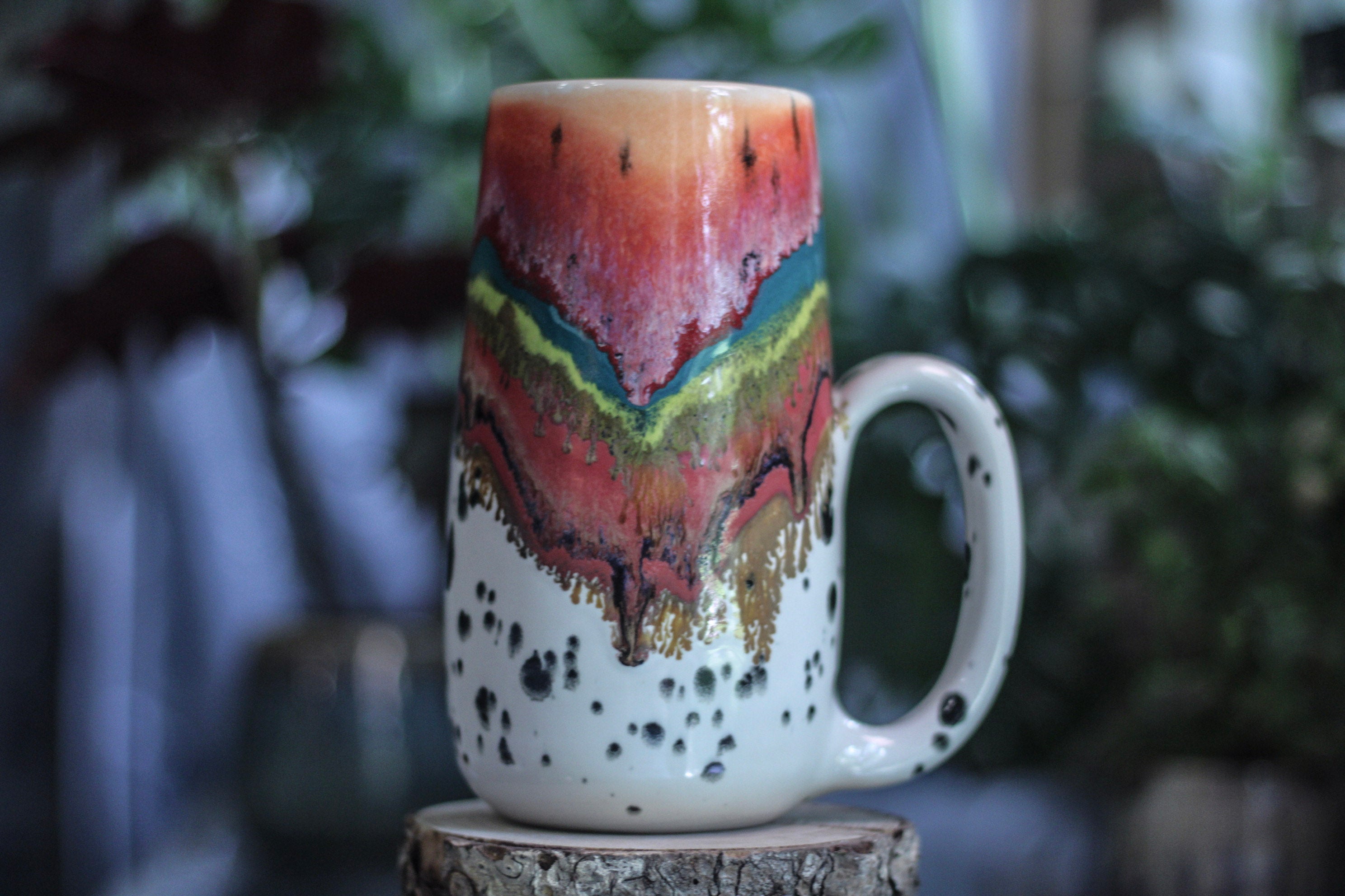 01-A Desert Rainbow Mug - TOP SHELF, 26 oz.