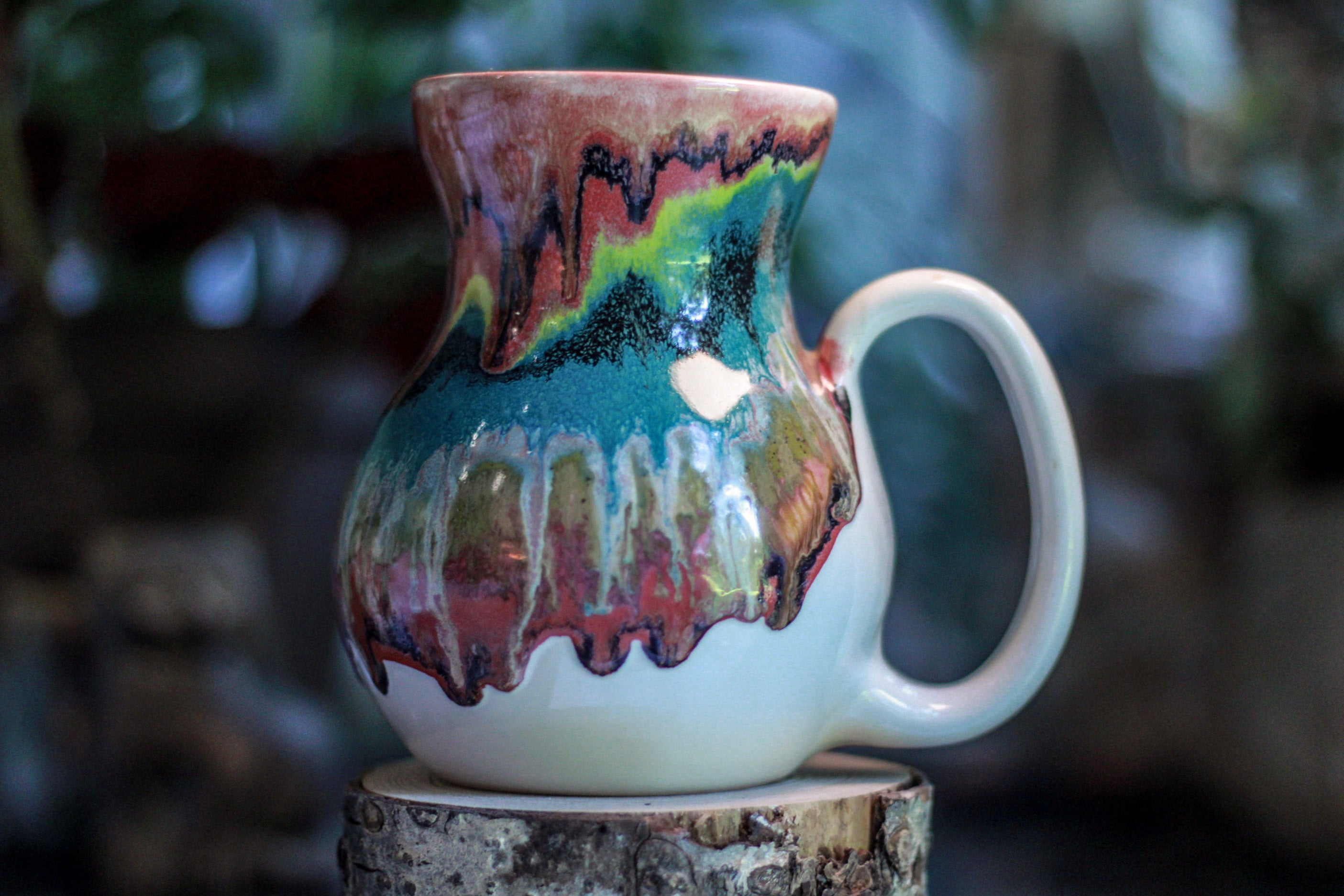 01-A Snowy Grotto Flared Mug, 24 oz.