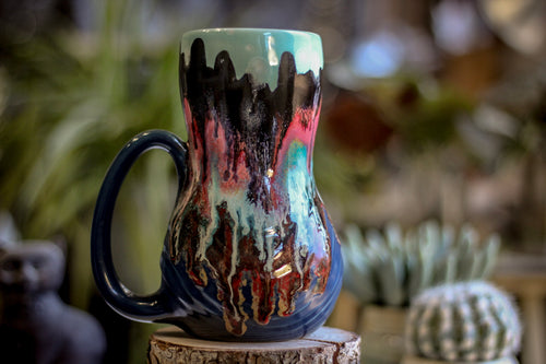 01-A Wonderland PROTOTYPE Textured Gourd Mug - TOP SHELF, 23 oz.