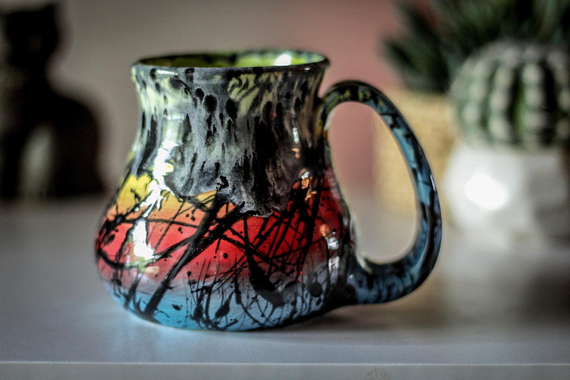 01-B Corona Flow Flared Mug, 15 oz.