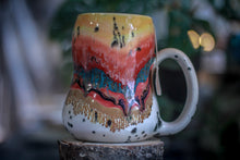 Load image into Gallery viewer, 01-A Desert Rainbow Notched Gourd Mug - TOP SHELF, 26 oz.