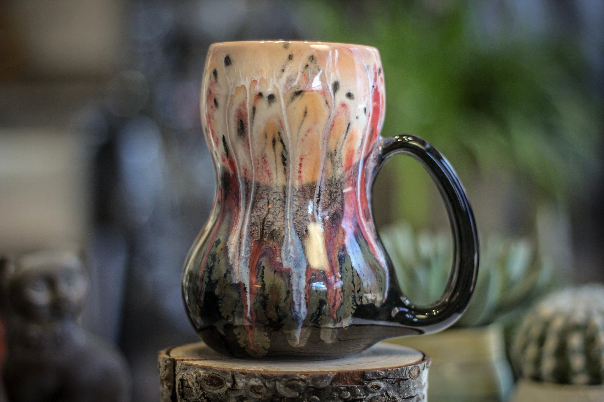 01-A Granny's Boudoir Gourd Mug - TOP SHELF, 19 oz.