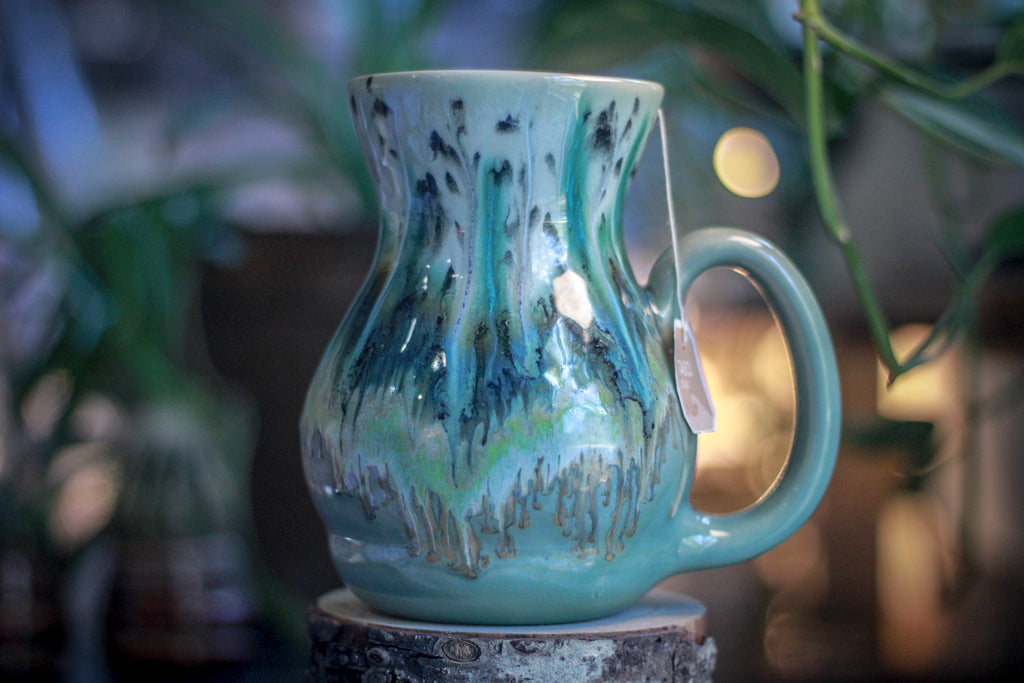 DRAWING WINNER: 02-B Champlain Falls Notched Flared Acorn Mug - TOP SHELF, 24 oz.