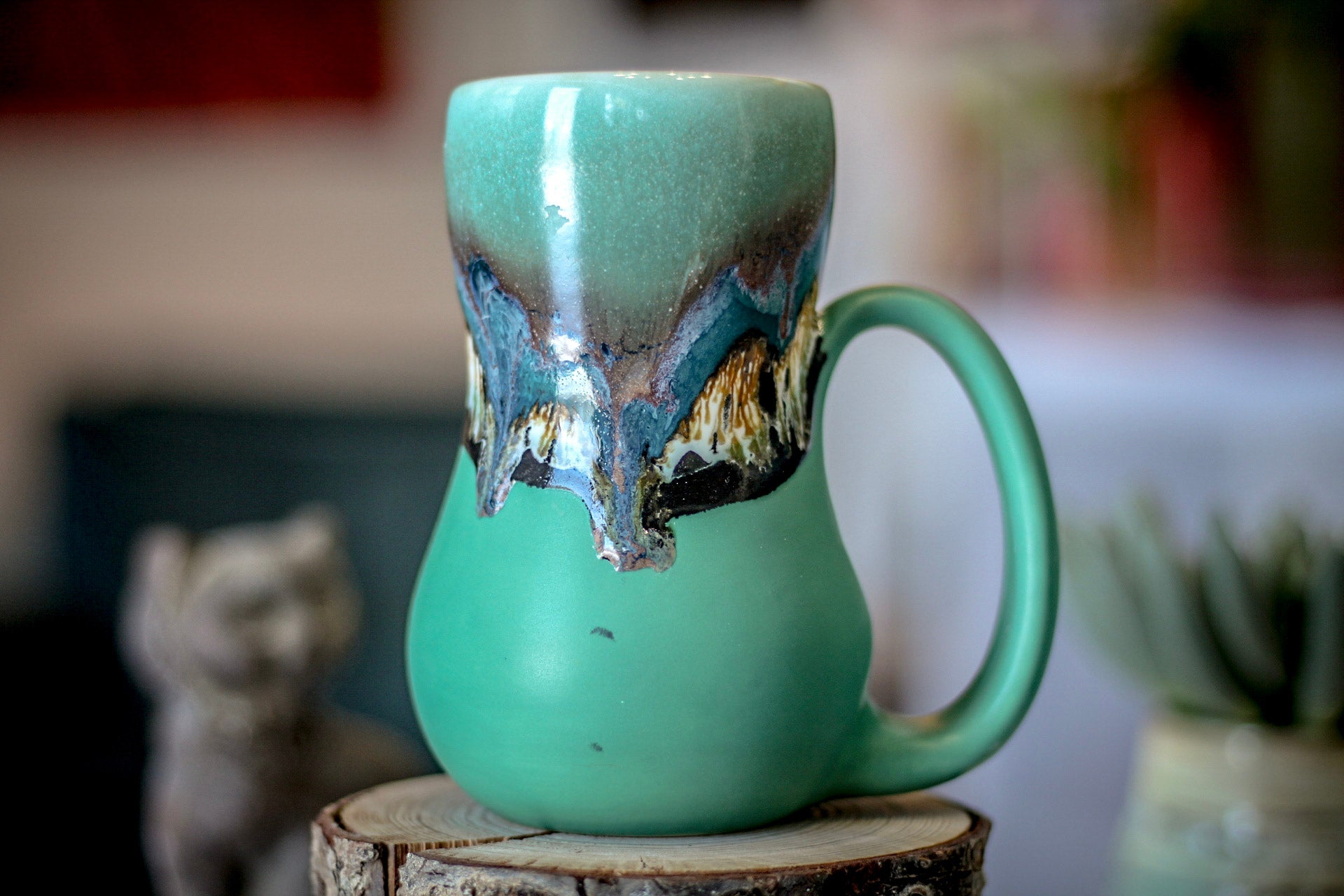 01-C Sonora Gourd Mug, 14 oz.