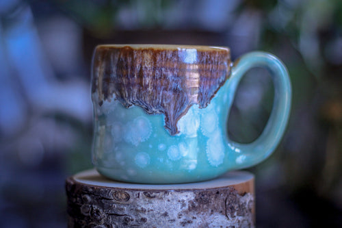 01-E Artic Wave Textured Mug, 10 oz.