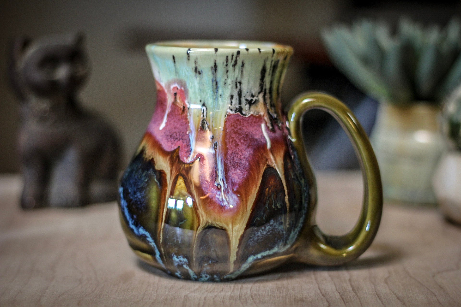 01-A Mountain Meadow PROTOTYPE Barely Flared Acorn Mug - MISFIT, 19 oz. - 25% off