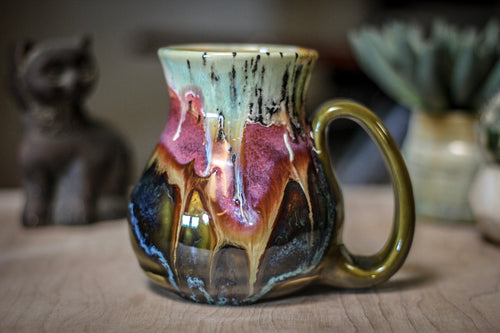 01-A Mountain Meadow PROTOTYPE Barely Flared Acorn Mug - MISFIT, 19 oz. - 25% off