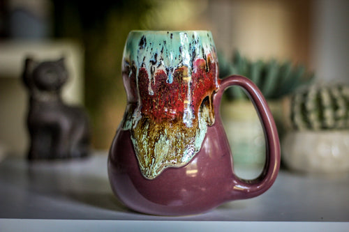 01-A Alpine Mountain Meadow Gourd Mug - MISFIT, 20 oz. - 5% off