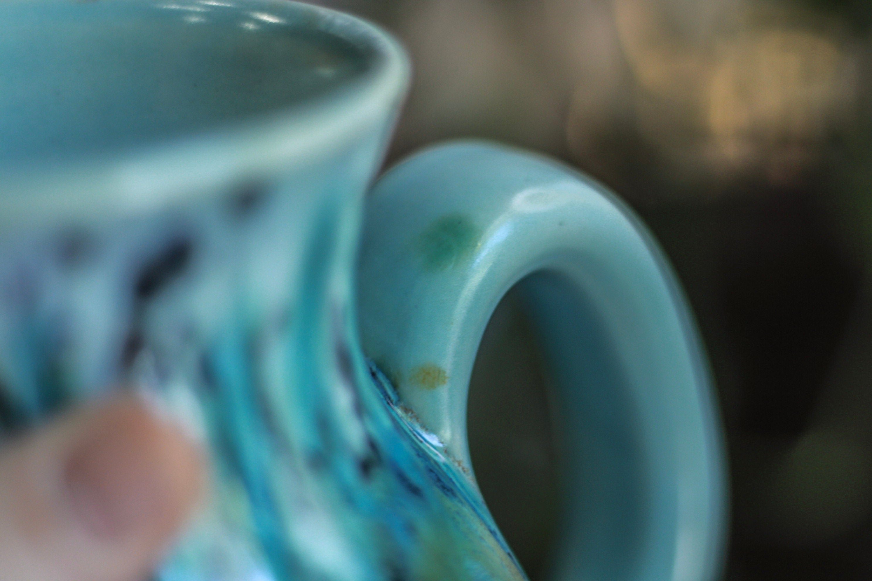 01-B Champlain Falls Flared Textured Mug - TOP SHELF, 22 oz.