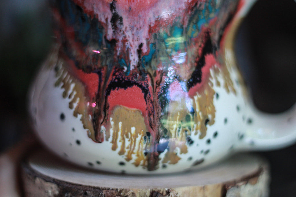 01-A+ Desert Rainbow PROTOTYPE Gourd Mug - TOP SHELF NEXT LEVEL, 20 oz.