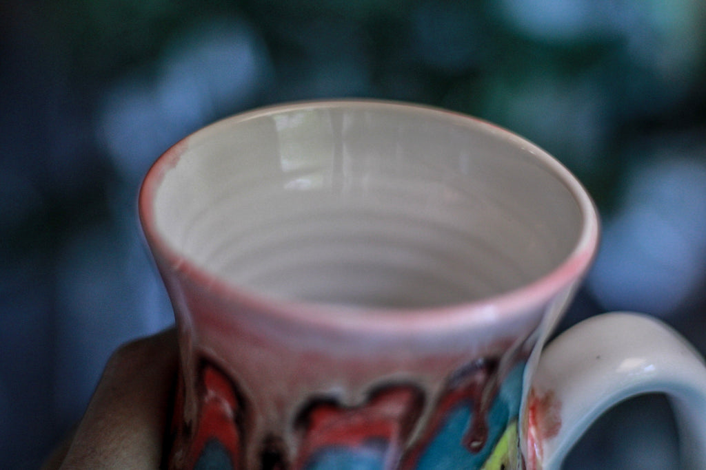 01-A Snowy Grotto Variation Flared Mug - TOP SHELF, 20 oz.