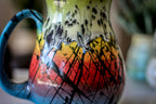01-A Rainbow Corona Flow Flared Mug - MISFIT, 18 oz. - 15% off