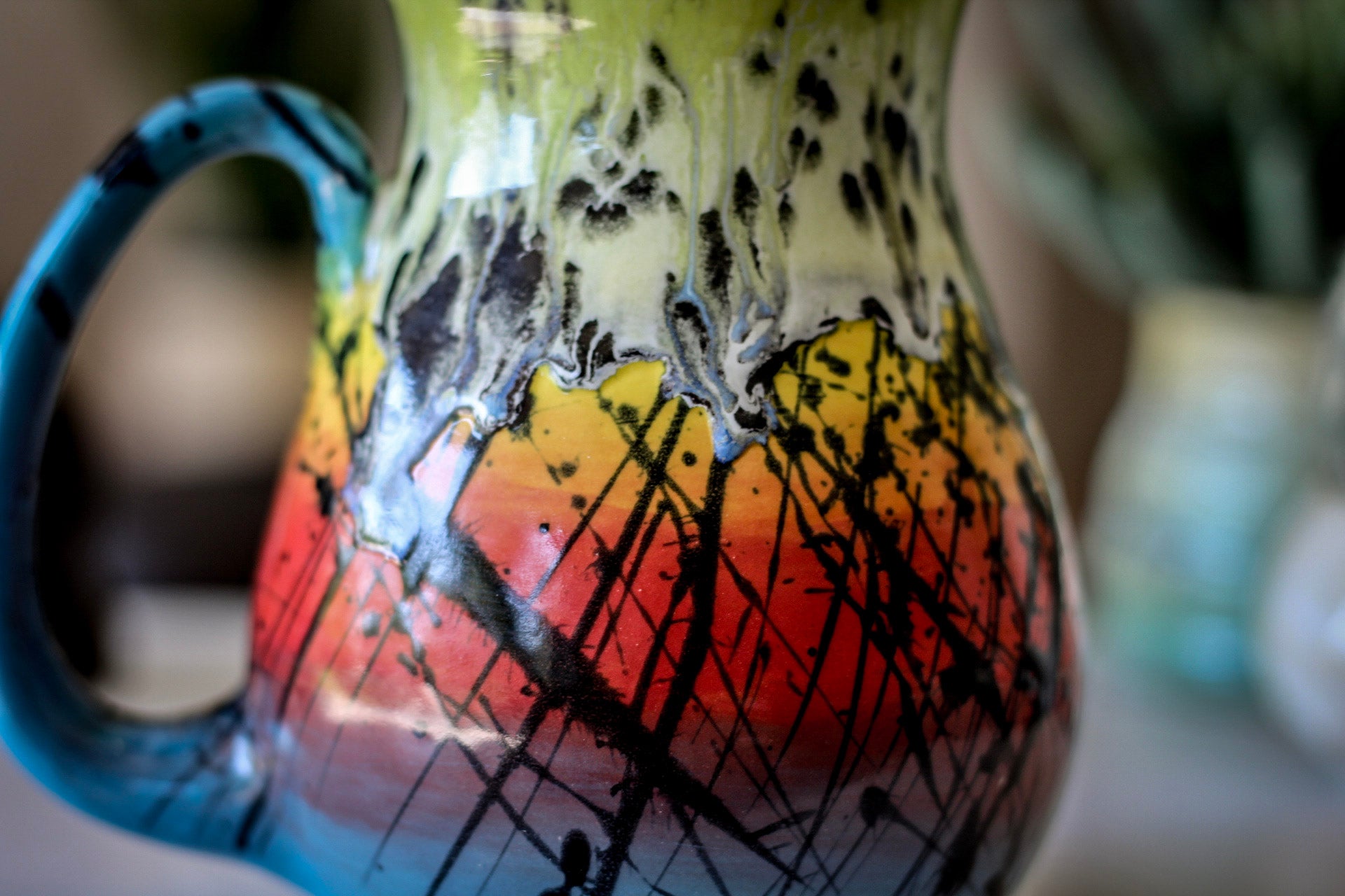 01-A Rainbow Corona Flow Flared Mug - MISFIT, 18 oz. - 15% off