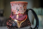 01-B Coral Mountain Lava Flared Acorn Mug - ODDBALL, 18 oz. - 10% off
