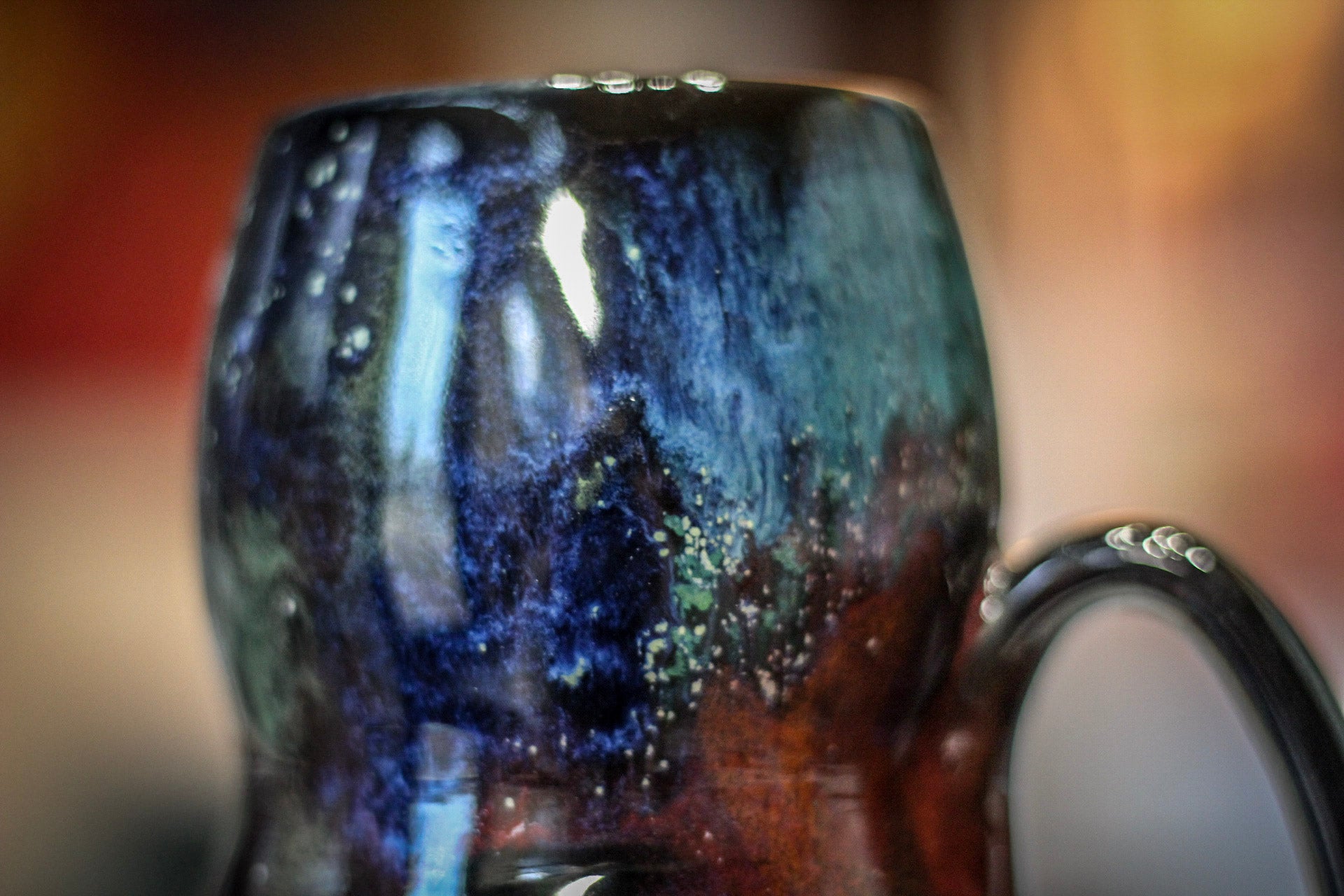 01  Rainbow Stellar Gourd Mug - MINOR MISFIT, 22 oz.