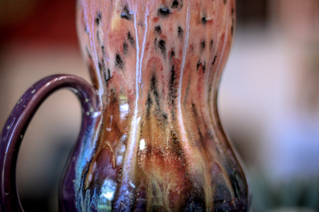 08-B Coral Mountain Meadow Gourd Acorn Mug - TOP SHELF, 22 oz.