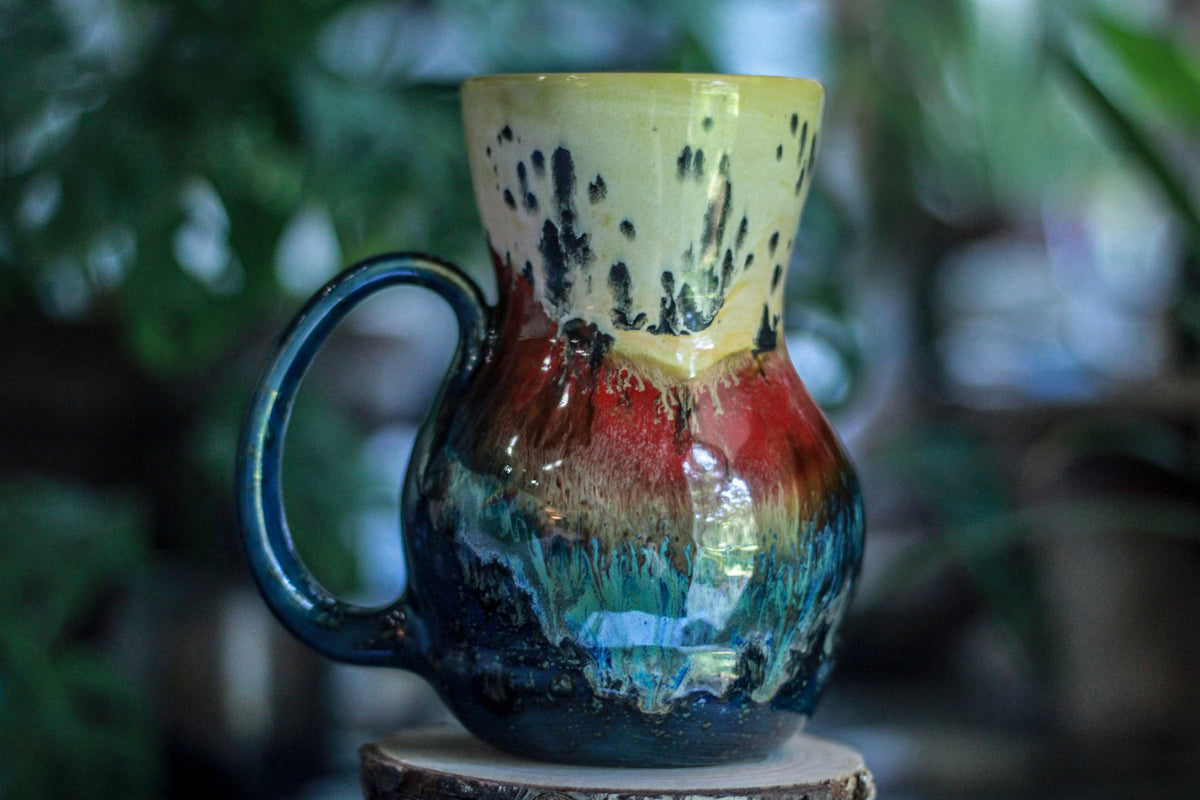 09-B Blood Moon Flared Acorn Mug, 23 oz.